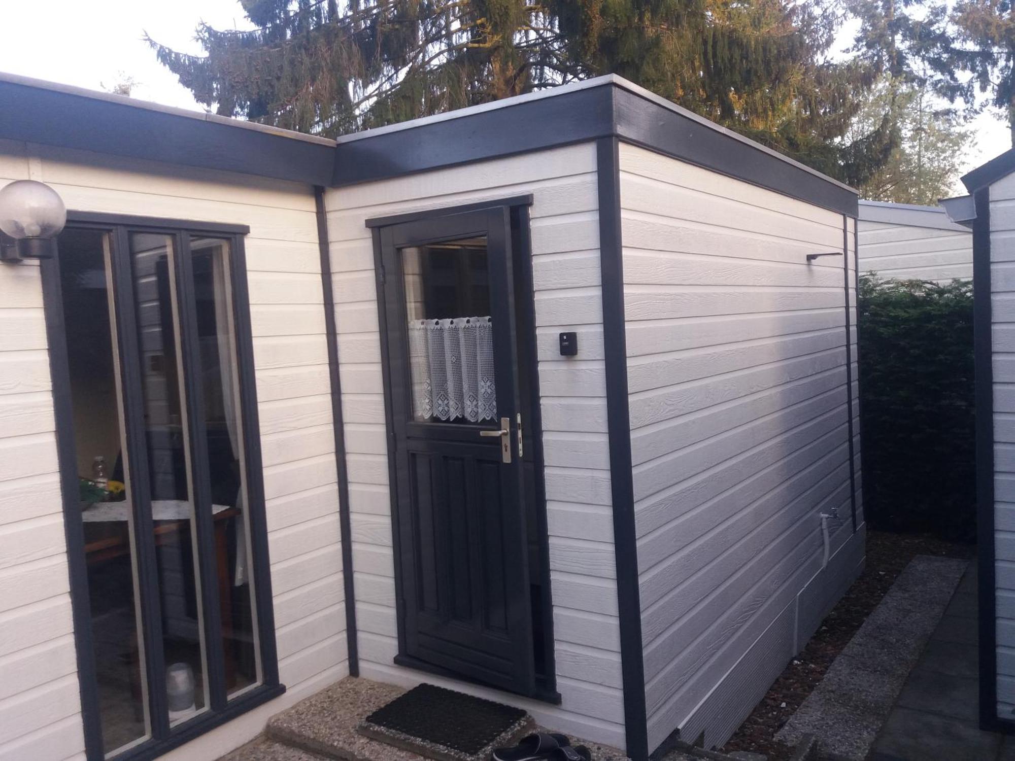 Chalet Op De Veluwe Putten Eksteriør billede